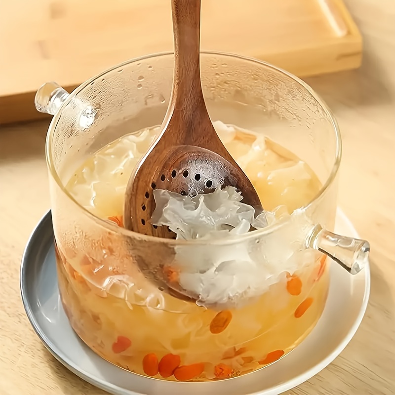 Conjunto de 2/5 peças de Utensílios de Cozinha de Madeira Natural 4