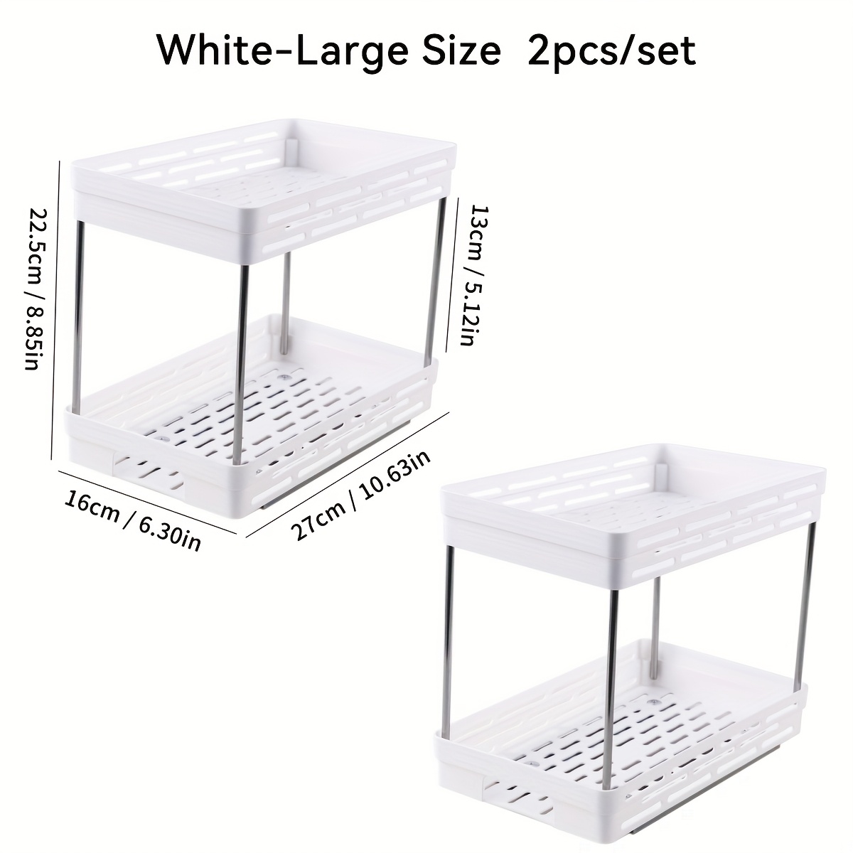 multifunctional double layer spice rack pull plastic bottle