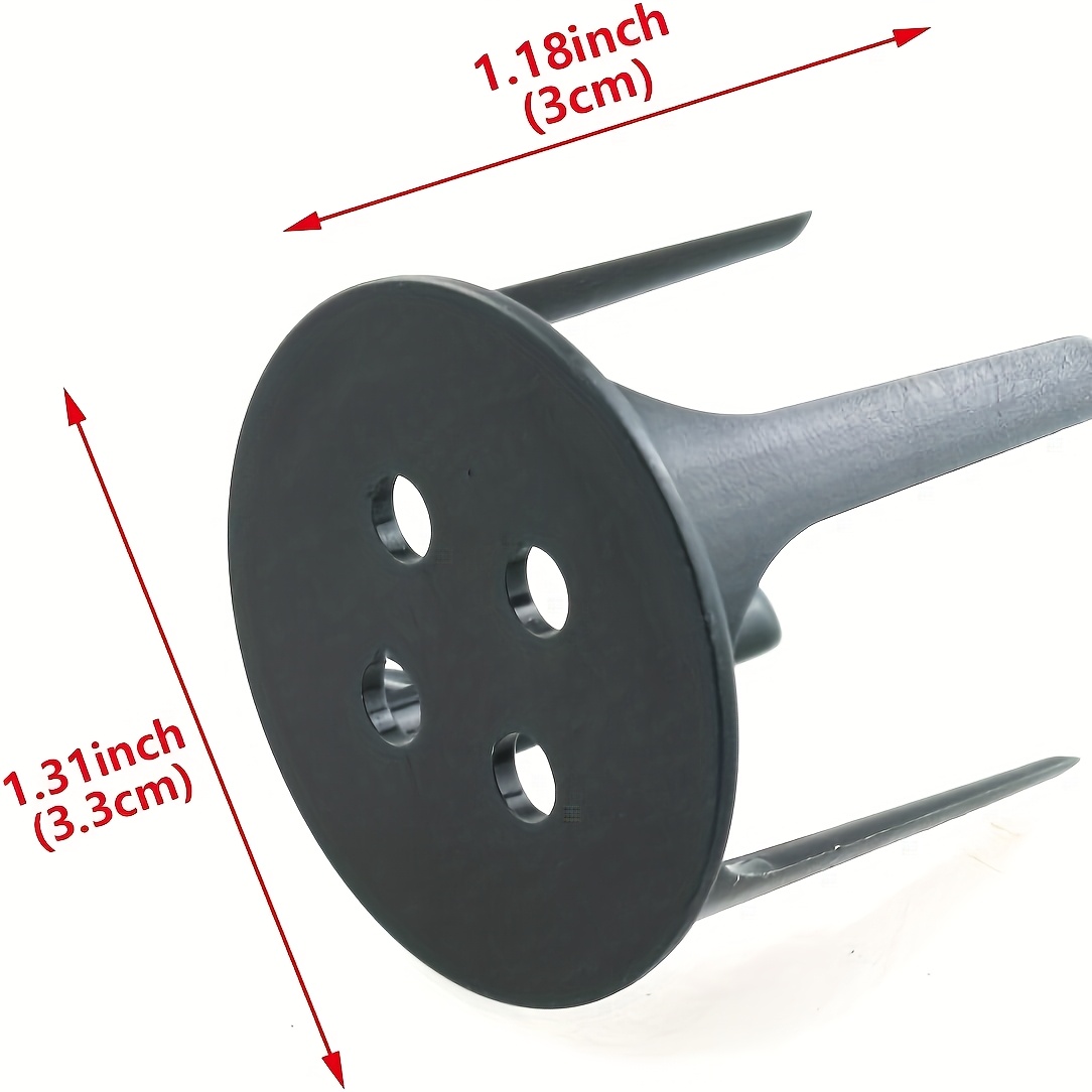 Image of 20pcs Flower Foam Plastic Base Bracket , Suitable For Flower Arrangements In Weddings, Parties, Holiday Weddings, Birthdays, Festivals, And Other Occasions