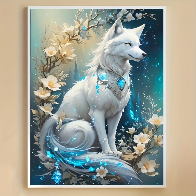 

Art " Wolf" 2024 5d Diy Kit Art Decoration