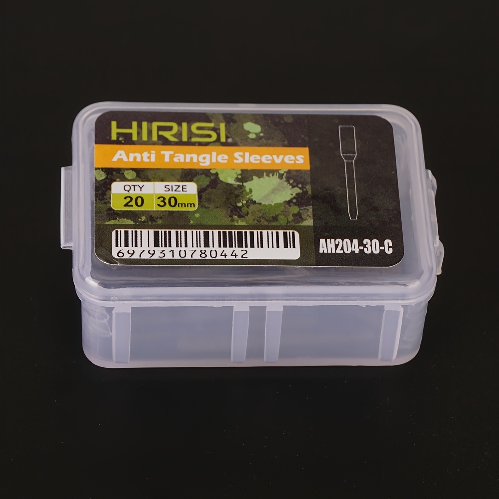 E-shop HIRISI 20-teiliges Karpfenangeln--Verhedder-Schlauchhülsen-Set (30 mm 54 mm), geeignet für Schnellwechsel-Rig-Zubehör