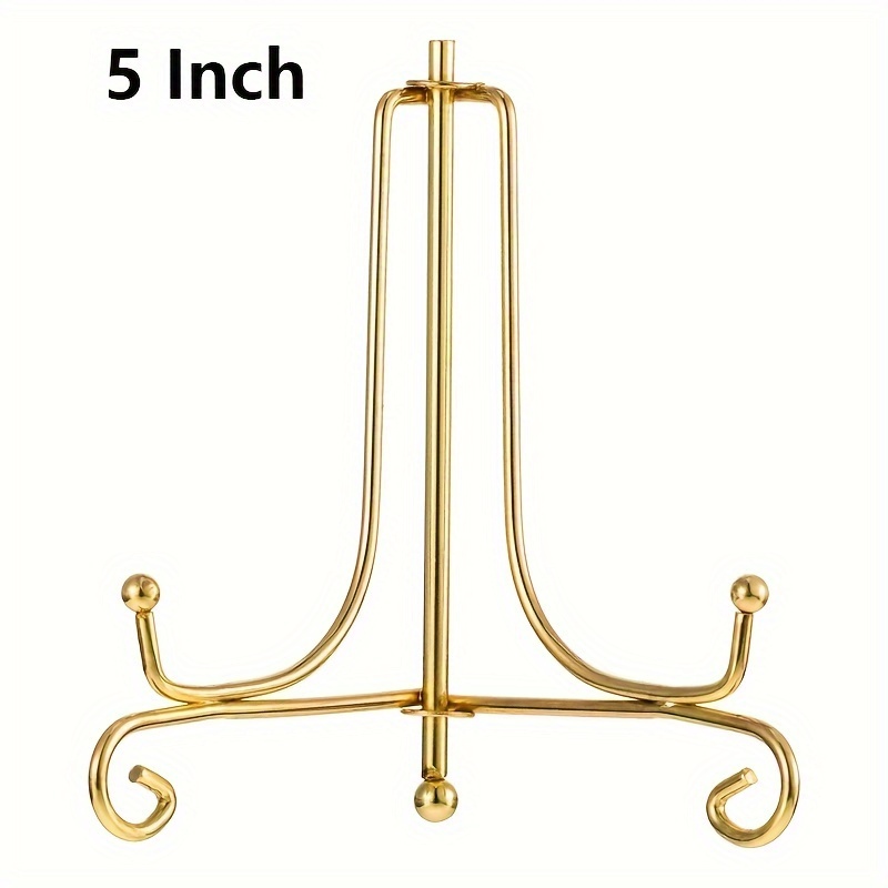 Display Stand Easel Plate Display Photo Holder Stand, Displays Picture Frames, Cookbooks, Decorative Plates Home Decor