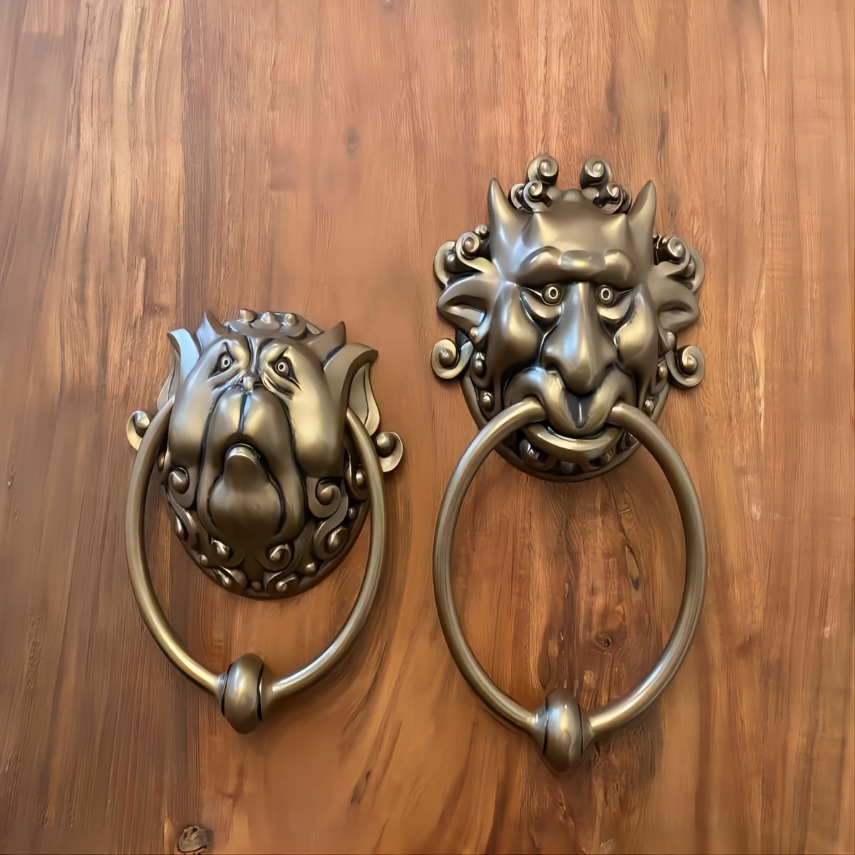 

Dragon Face Wall-mounted Door Handle - Resin Art Craft For Halloween, - Perfect For Home Decor, Dorms & Outdoor Spaces
