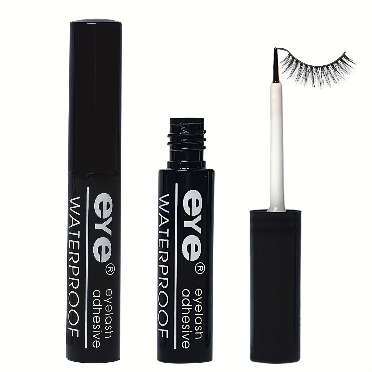 Black Eyelash Glue Quick Dry Waterproof Secure Lash Adhesive Glue Suitable For False Eyelashes