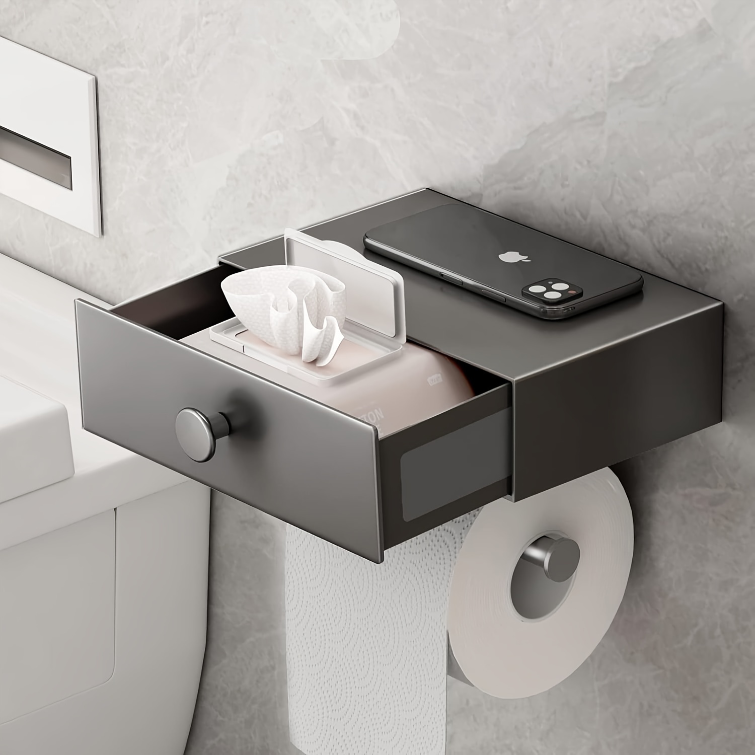 Toilet Paper outlets Holder, Toilet Paper Dispenser, Toilet Paper Storage, Toilet Roll Storage