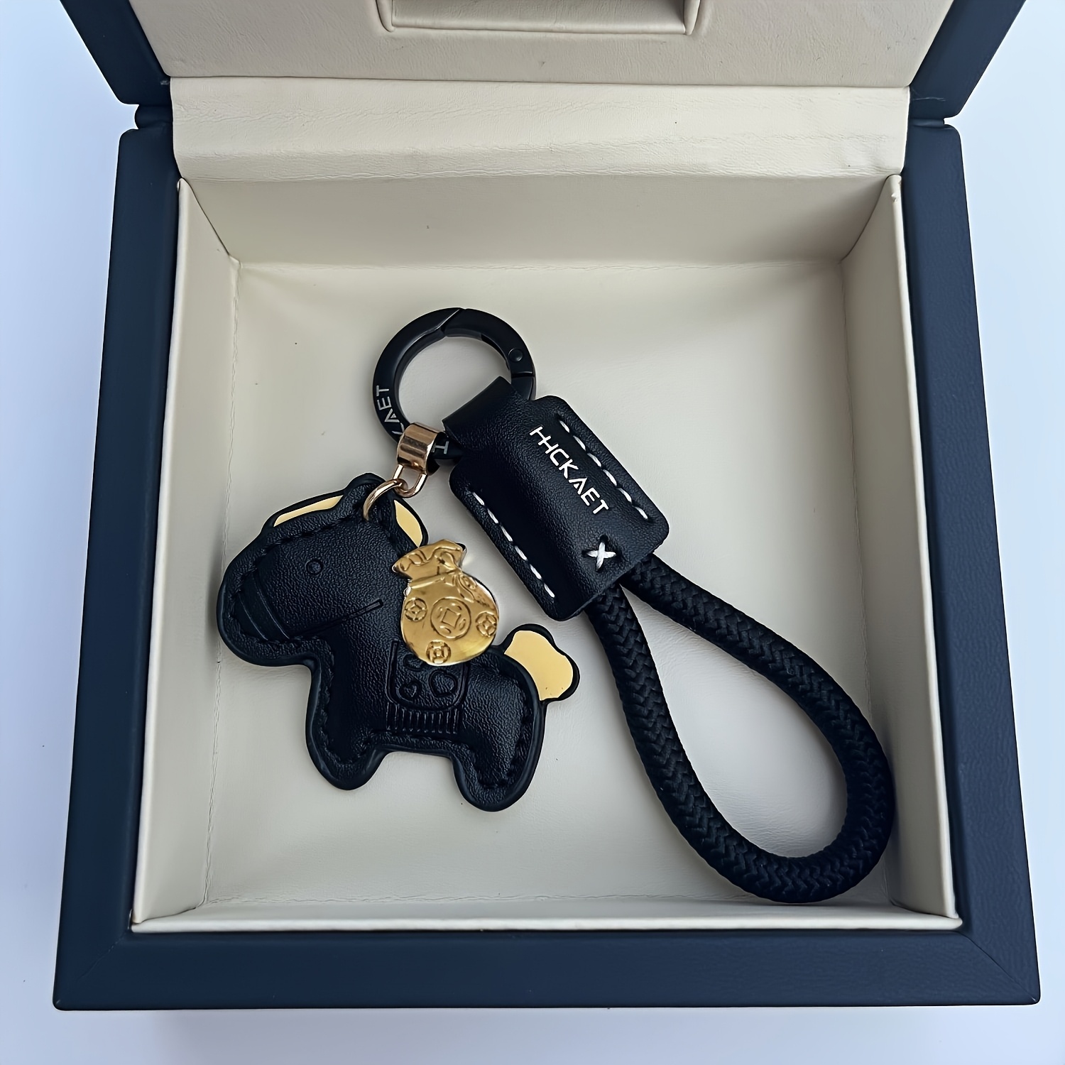 Ciondolo Borsa Moda Portachiavi In Pelle PU Con Agnello - Elegante E Colorato, Ideale Per Borse E Chiavi Portachiavi Colorato - Foto 3