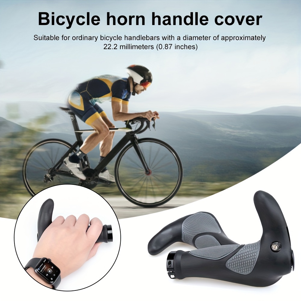 Impugnature Bici In Gomma - 2 Pezzi, Antiscivolo, Bianco, Per Mountain Bike E Strada - Foto 7