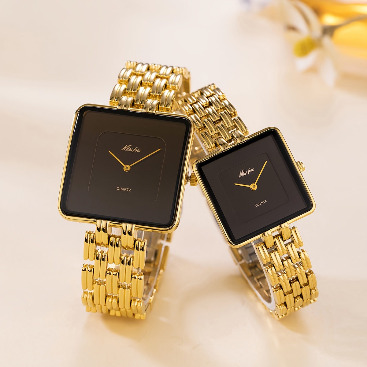 

Missfox Minimalist Design Quartz Watch For Men/women, Couple's Gift
