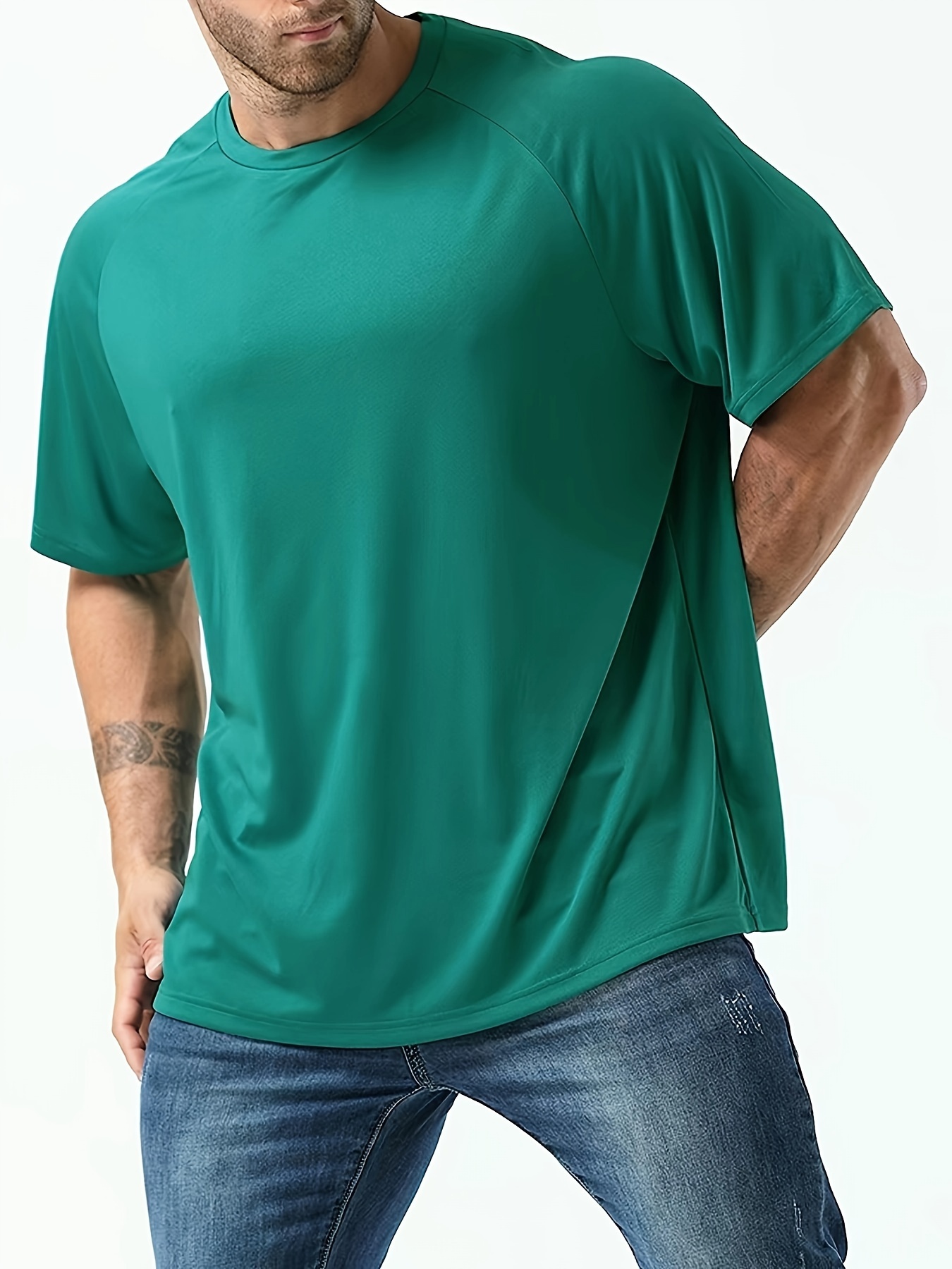 T shirt Da Taglie Forti Magliette Traspiranti Ad Asciugatura Rapida Per Sport fitness Magliette Oversize A Maniche Corte Per Grandi E