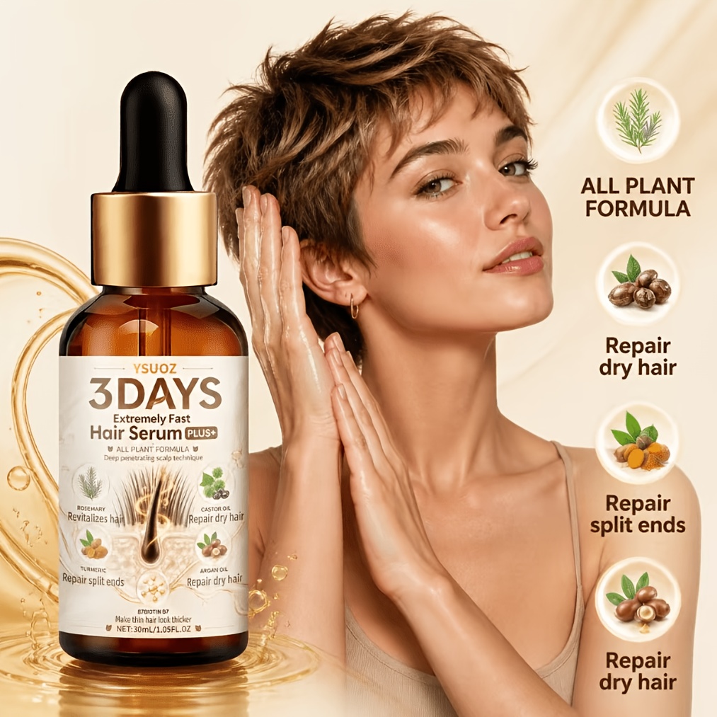 Fast Hair Builder with Turmeric & Rosemary for Strengthening