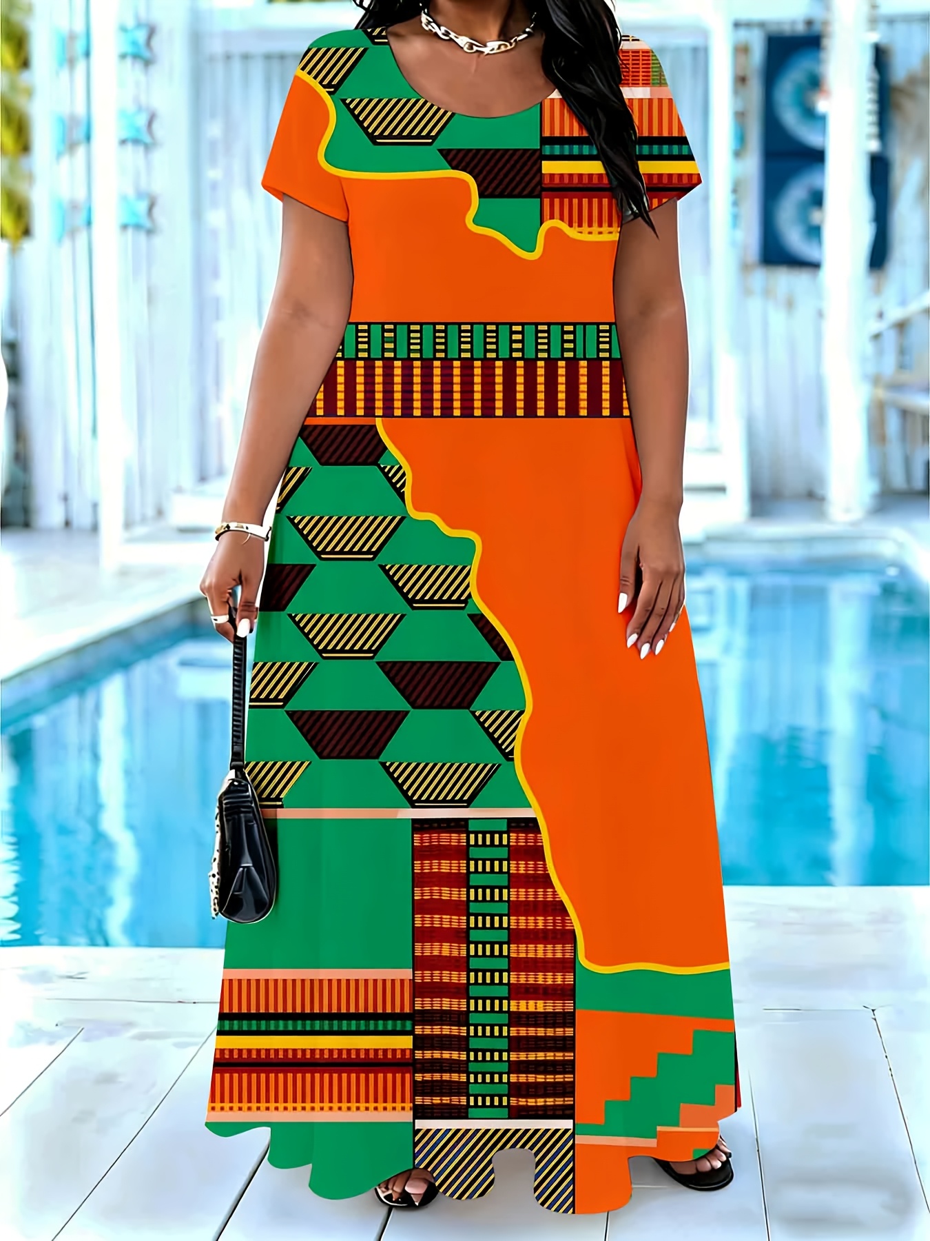 african dress for women sold on Temu United States