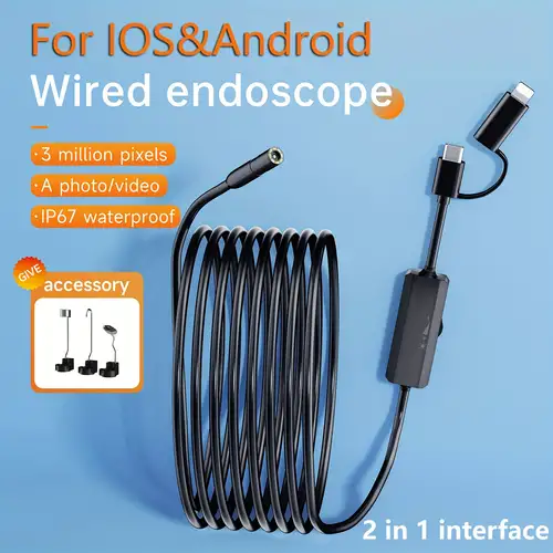 Borescope Endoscope Inspection Camera handheld Ip67 - Temu