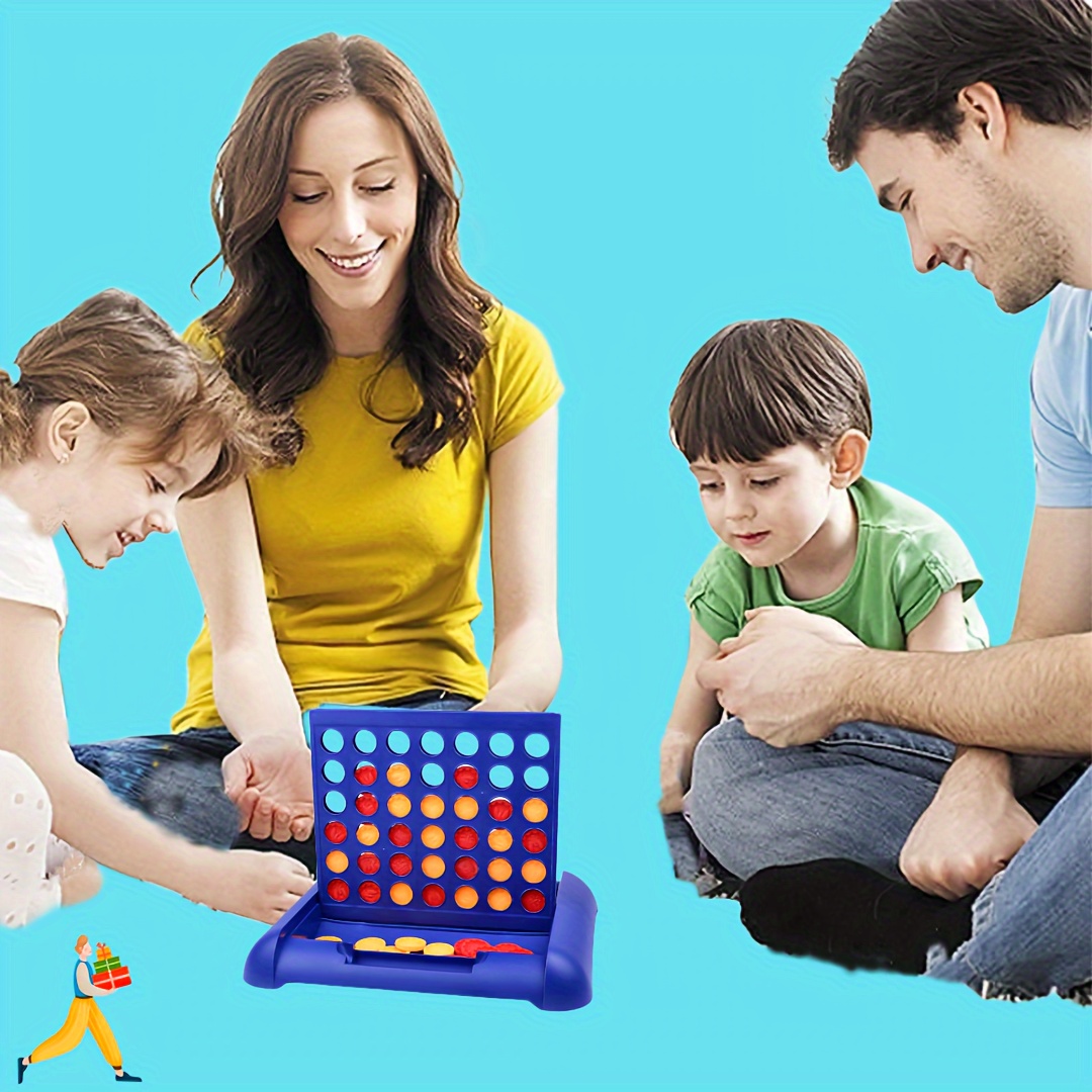 4 In A Row Game, Family Fun Kids Board Games & Travel Games for Kids &  Adults