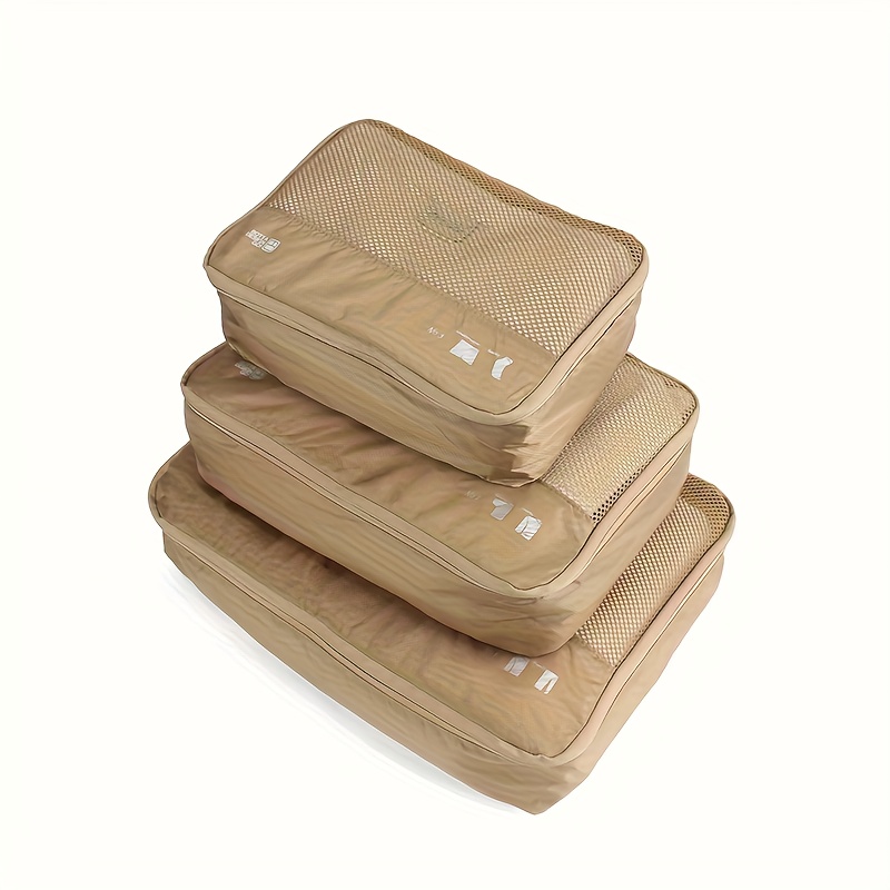 TEMU Organizzatore per , a Diverse Organizzazioni di , Borsa da Viaggio Compressibile e Portatile, Set da 3 Pezzi per Classificazione Abbigliamento,
