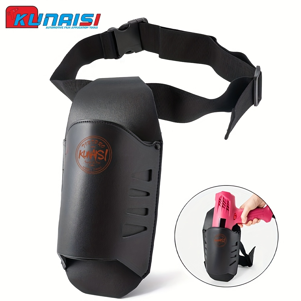 Image of A Heat Gun Tool Kit Made Of Faux Leather Material Heat And Scratch Resistant, Designed For Carrying A Heat Gun For Automotive Vinyl Film Installation