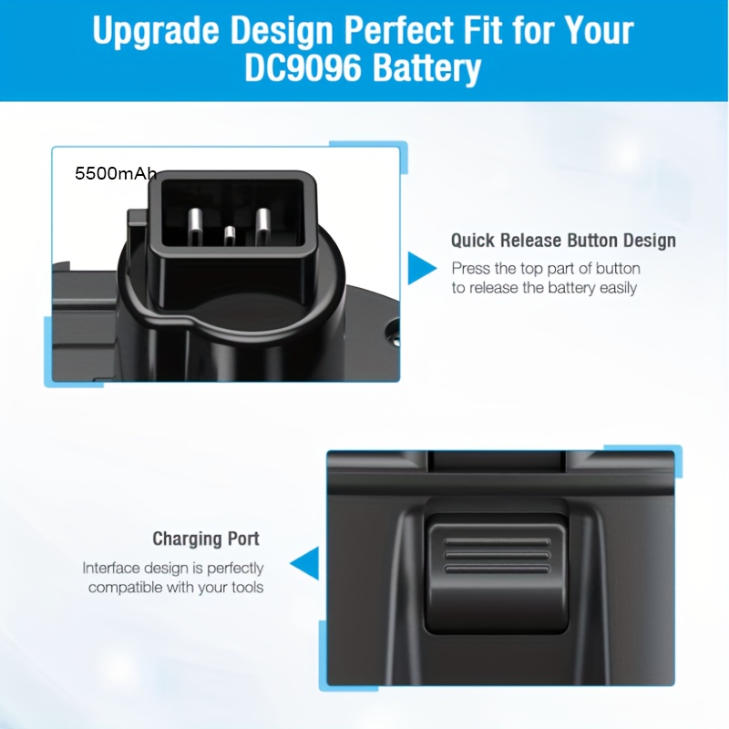 Dewalt 18v Battery FREE SHIPPING DEWALT XRP Battery 18 Volt