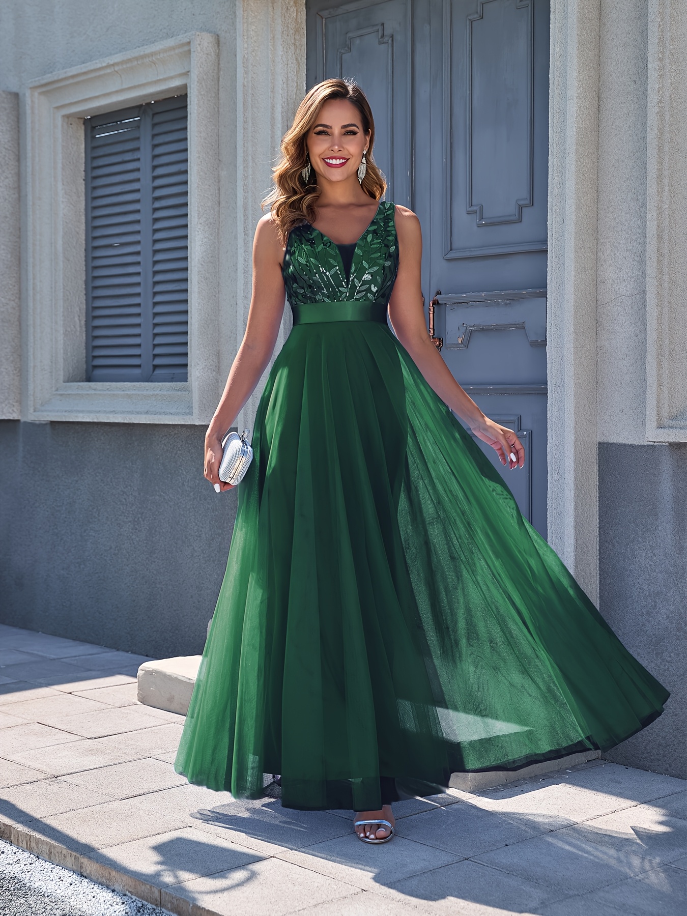 temu bridesmaid dresses green bridesmaid dress sold on Temu United States