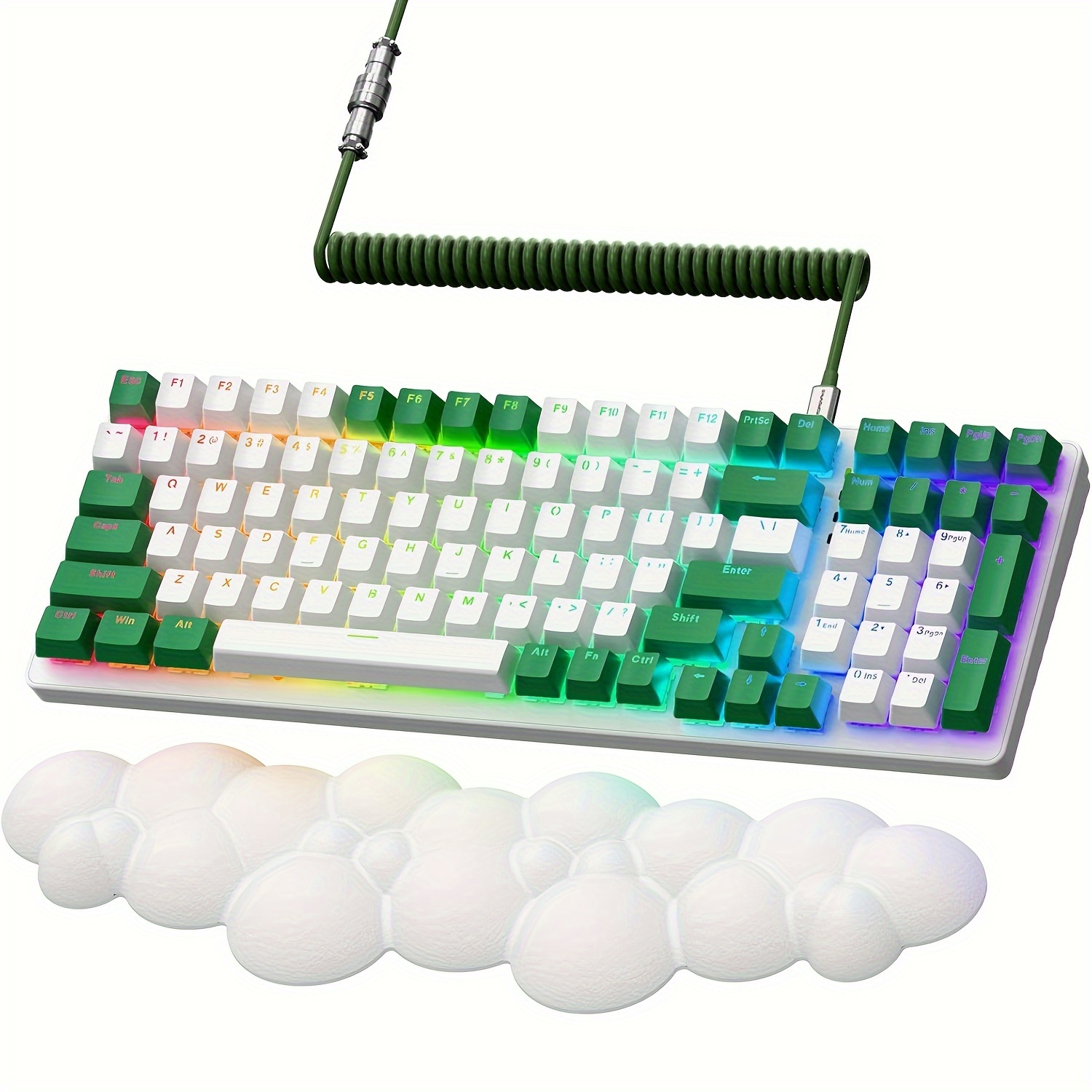 Shark Wireless Mechanical Keyboard Tri mode Temu