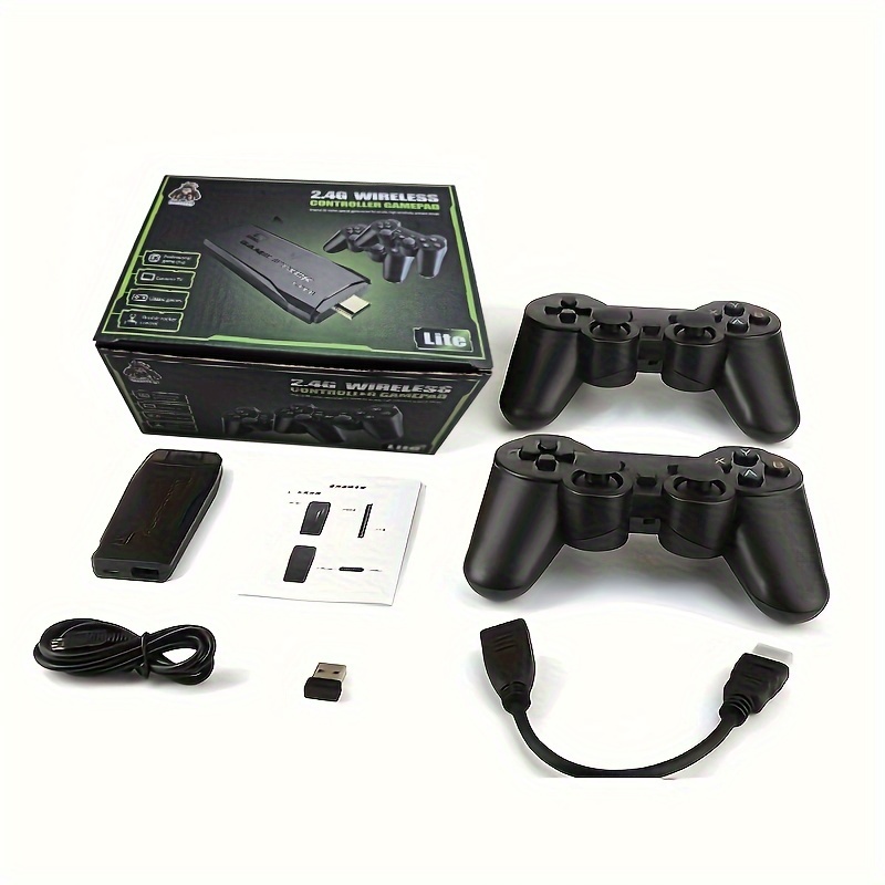 Retro Video Game Console M8 with Wireless Controller Game Stick 4K