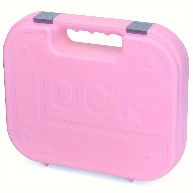 Tactical Storage Box Set For GLOCK ABS Pistol Padded Foam Lining