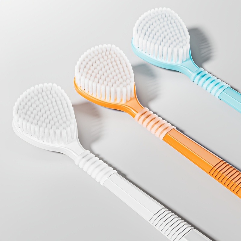 Flexible Head Adult Manual Tongue Brush with Ergonomic Handle