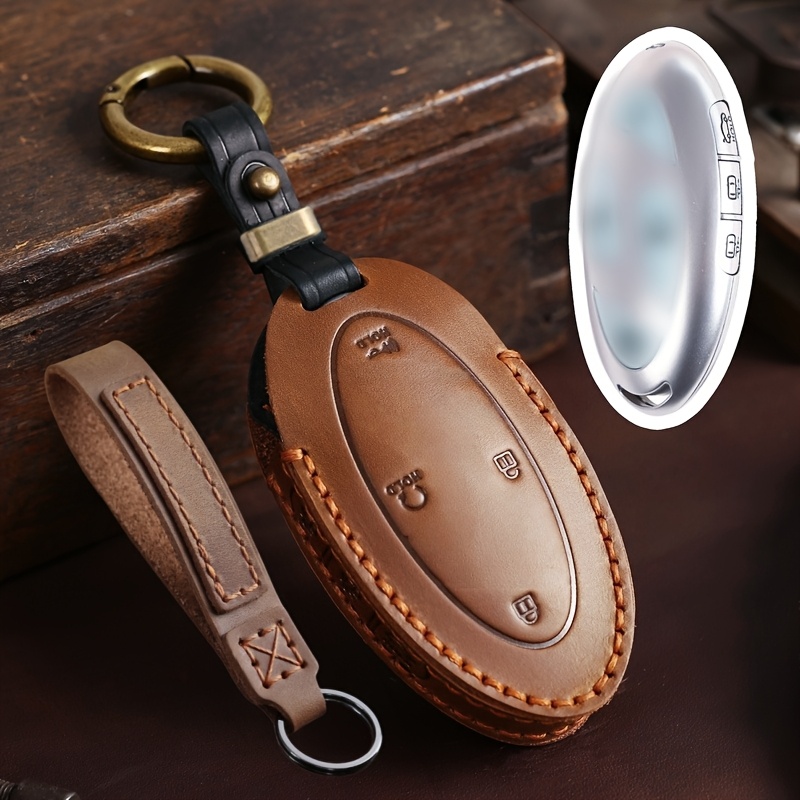 TEMU Personalized Key Fob Cover Designed For , Compatible With Models Like 6, Gn7, Kona, Santa Fe, And Elantra From 2022 To 2024. This Smart Remote