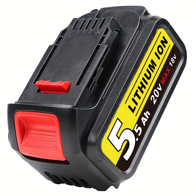 

20v Replacement Battery For 20v 5.5ah Lithiun-ion Dcb200 Dcd Dcf Dcg Series Cordless Power Tools