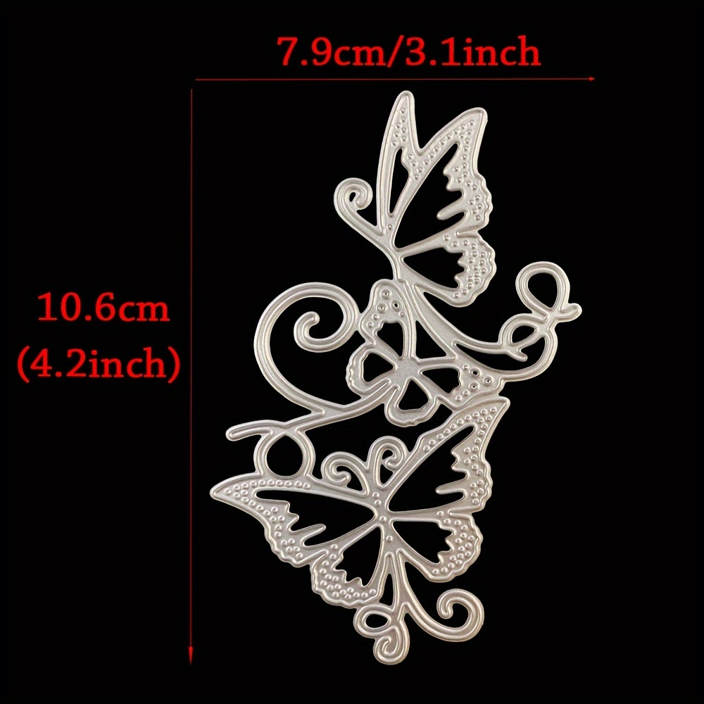 Image of Animal Metal Cutting Dies | Iron And Steel Wing Stencils For Spring Cards, Bridal Shower Decor, Nature Journals & Envelope Liners With 3d Embossing Effects