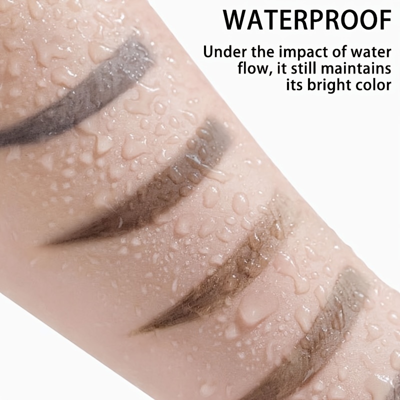 Waterproof Semi-Permanent Eyebrow Dye Gel - Long-Lasting, Smudge-Proof Brow Tint for All Light Beige Types, Tearing Eyebrow Cream, Music Festival/Party/Easter/Holiday Gift