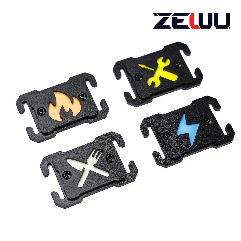 Image of Molle Luminous For Gear, Tactical Vest With Hard Identification Features For Storage In Backpacks