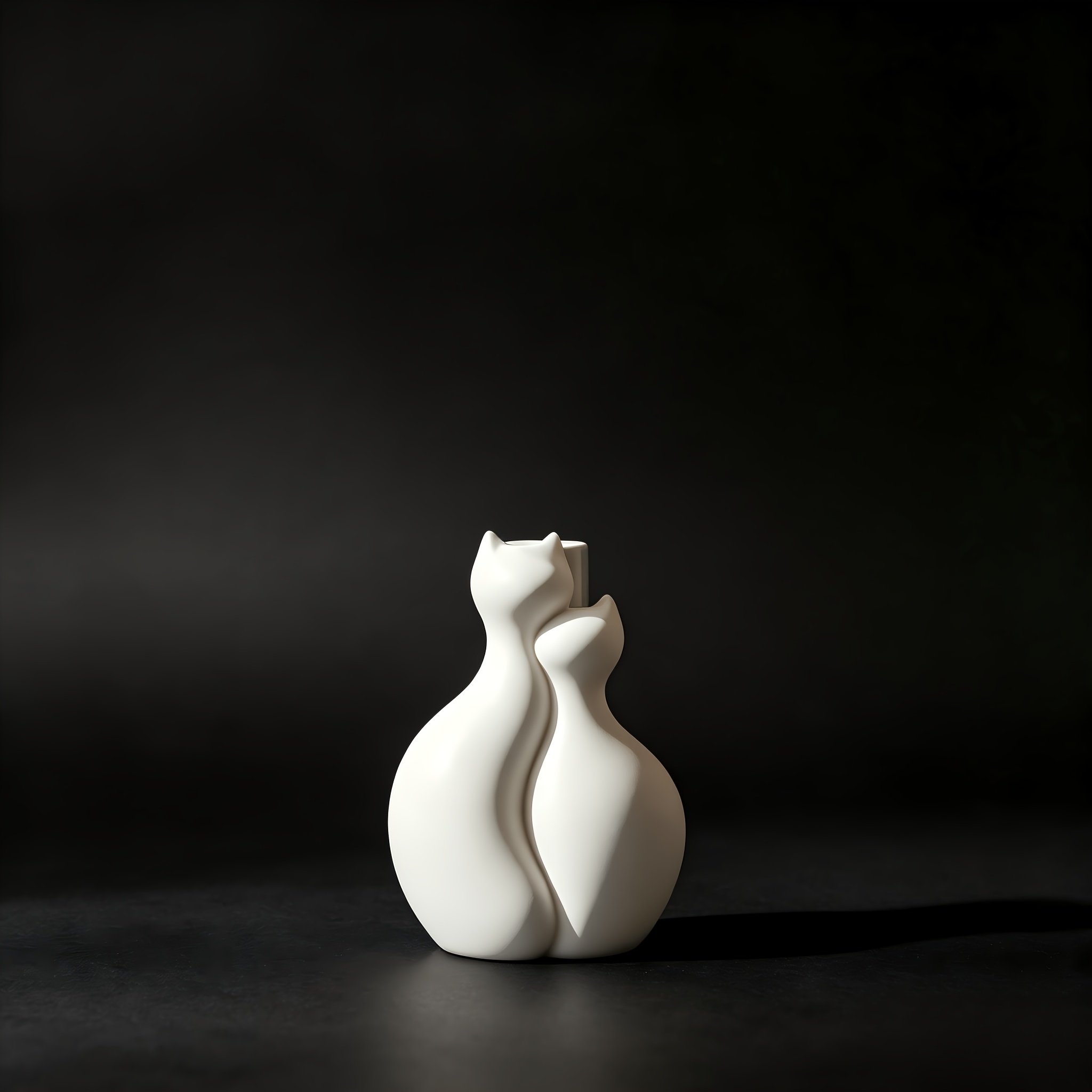 TEMU Diffusore a a forma di due abbracciati, vaso diffusore minimalista in rattan con fiori secchi, ornamento profumato per l'arredamento della
