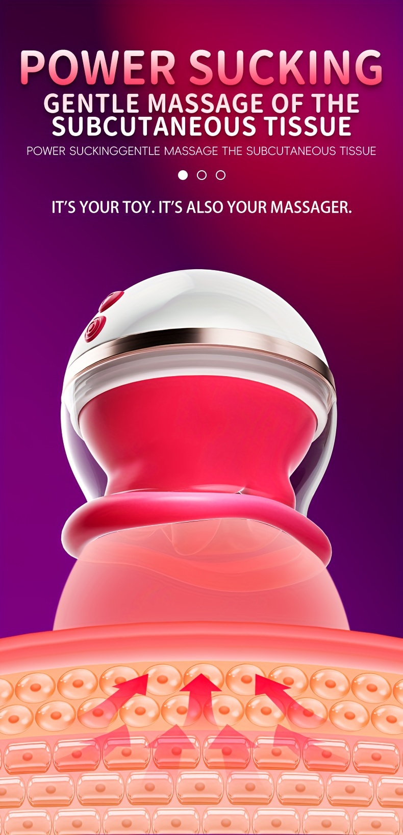 1Pc Mouth Licking Sucker for Couples Sex Life, Female Tongue Licking and Suction Vibrator, 3 Suction Vibrators, 5 Vibration Methods, Nipple Type Toy Clitoral Vibrator, Sex Toy Type Stimulator Nipple Type Toy G-Spot Vibrator, Female Adult Sex Toys