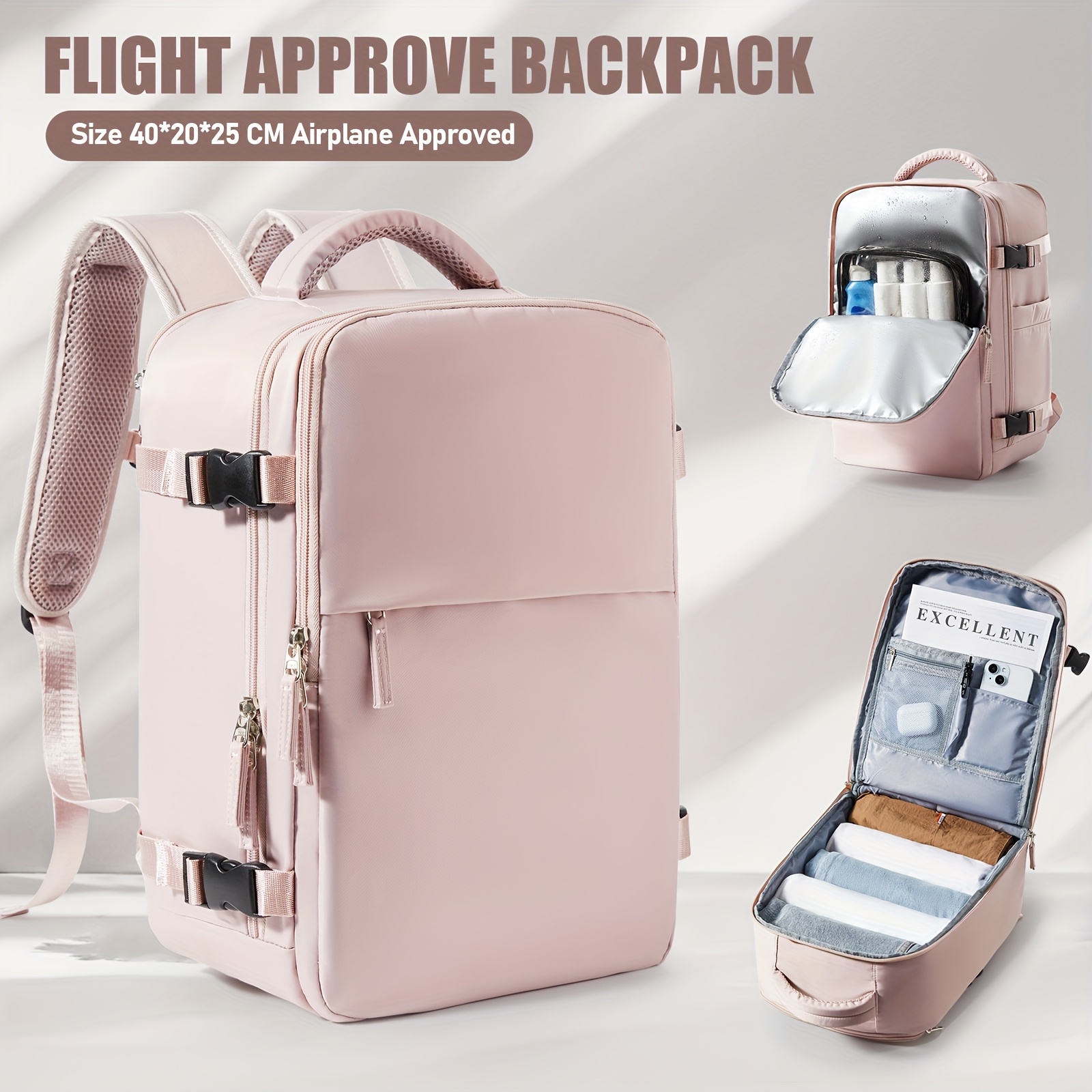 homecoming day airline cabin travel backpack men - Temu United Arab Emirates