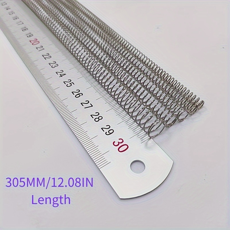 Ressorts De Compression Mécaniques Ressorts De Compression, 0.6mm X 8mm X 5mm, 0.6mm Fil Diamètre, 8mm OD, 5mm Longueur Libre, Acier Inoxydable, 10 Pièces Ressort De Compression
