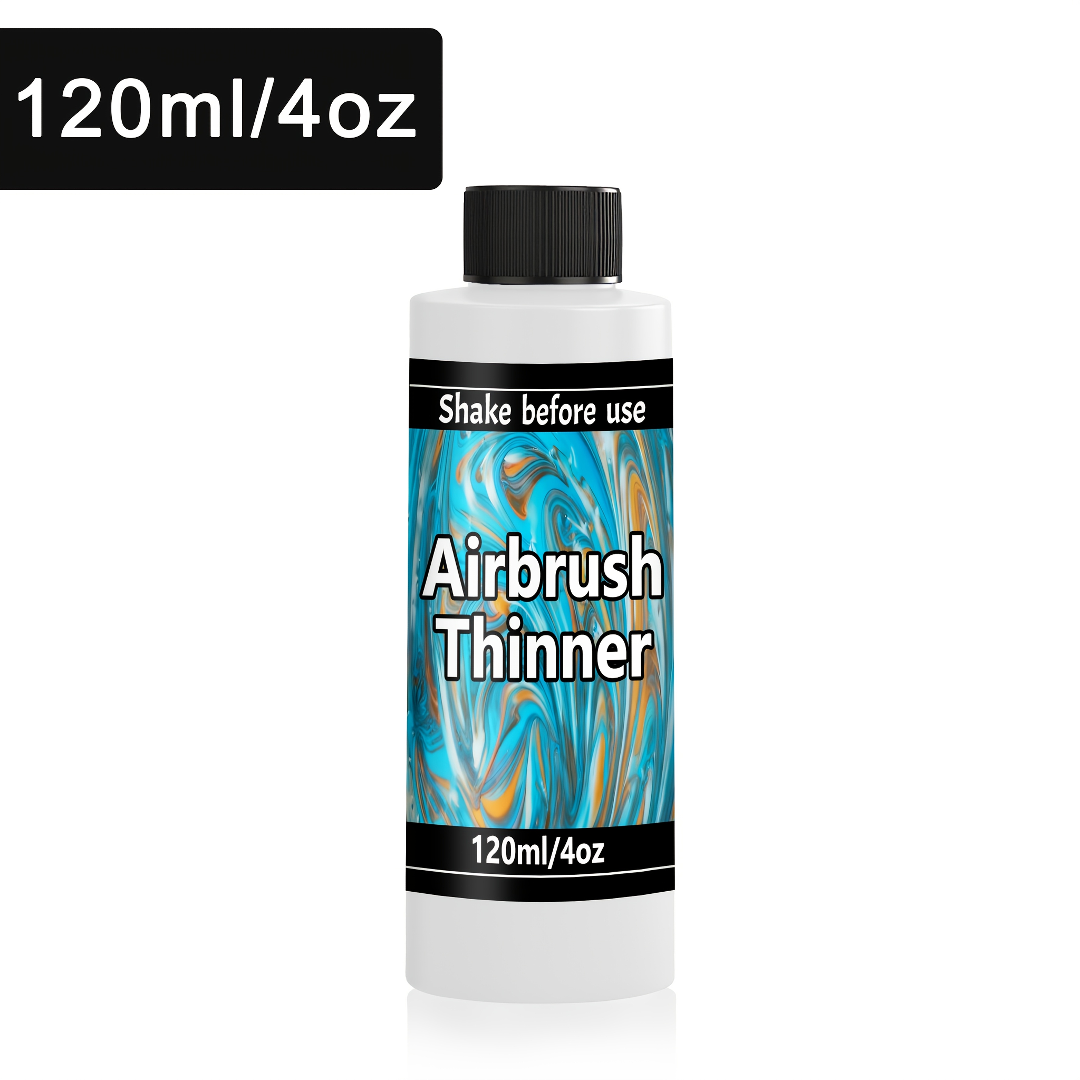 Image of Premium Acrylic , 1oz/4oz Water Based Airbrush Medium, Acrylic Air Brush Paints To Improve Color Flow, For Model, Canvas, Metal, Plastic, Leather, For Beginners & Artists