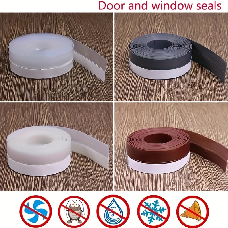 Self adhesive Door Draft Stopper Weather Stripping Noise Temu