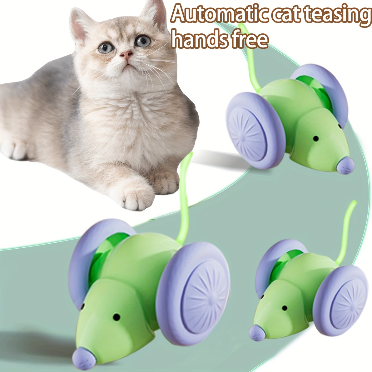 Katzenspielzeug Smart Elektrische Maus Katze Selbst-Bespaung Langeweile  Linderung Werkzeug Ktzchen Spielzeug Automatische Erkennung Qul-Katzen  Spielzeug