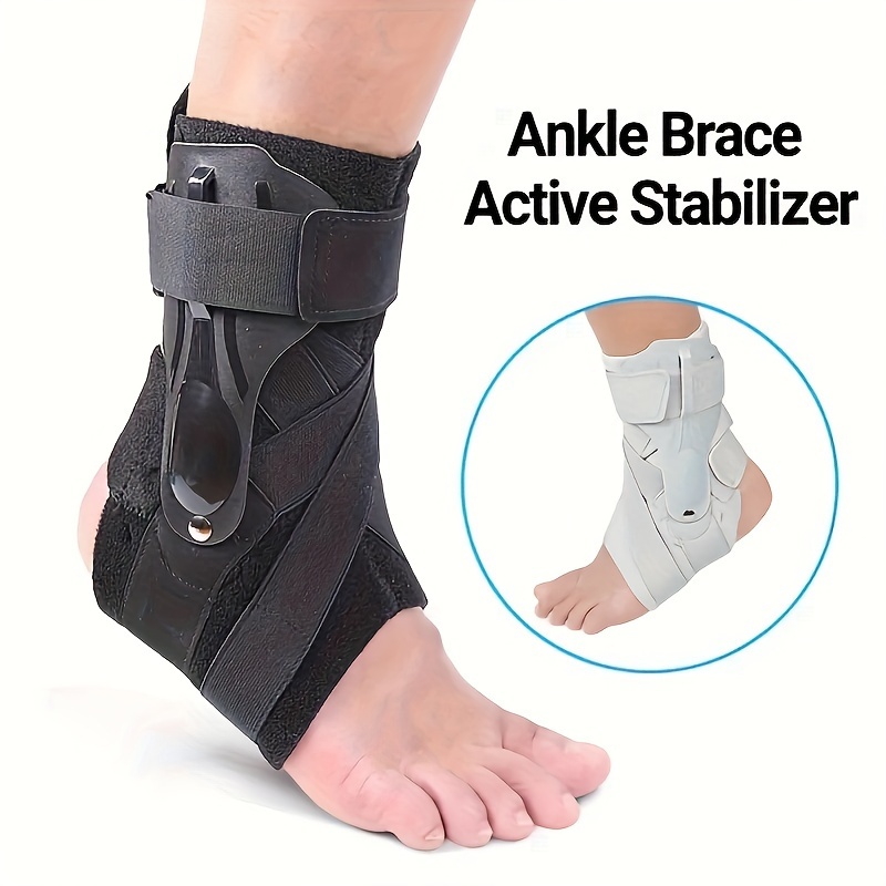 

1pc Ankle Support Protector, Adjustable Breathable Ankle Support, Suitable For Running, Basketball, Sprained Ankles, Sports Sprains, And Fractures