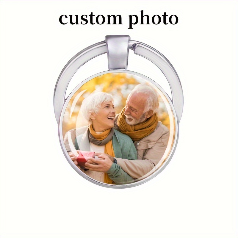 Create Your Own Unique Keychain with Photo Enclosed