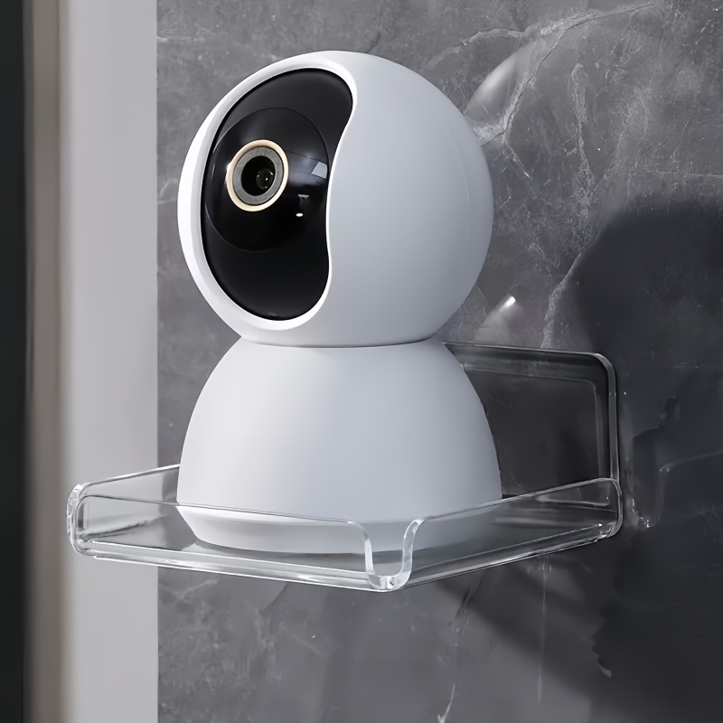 TEMU 1 Wall Perforation-free Shelf, Wall Bracket, Suitable For Home, Office, School, Elevator Hall And, Thickening Material, Simple Installation,, Home Decoration, Storage Supplies, Shelves