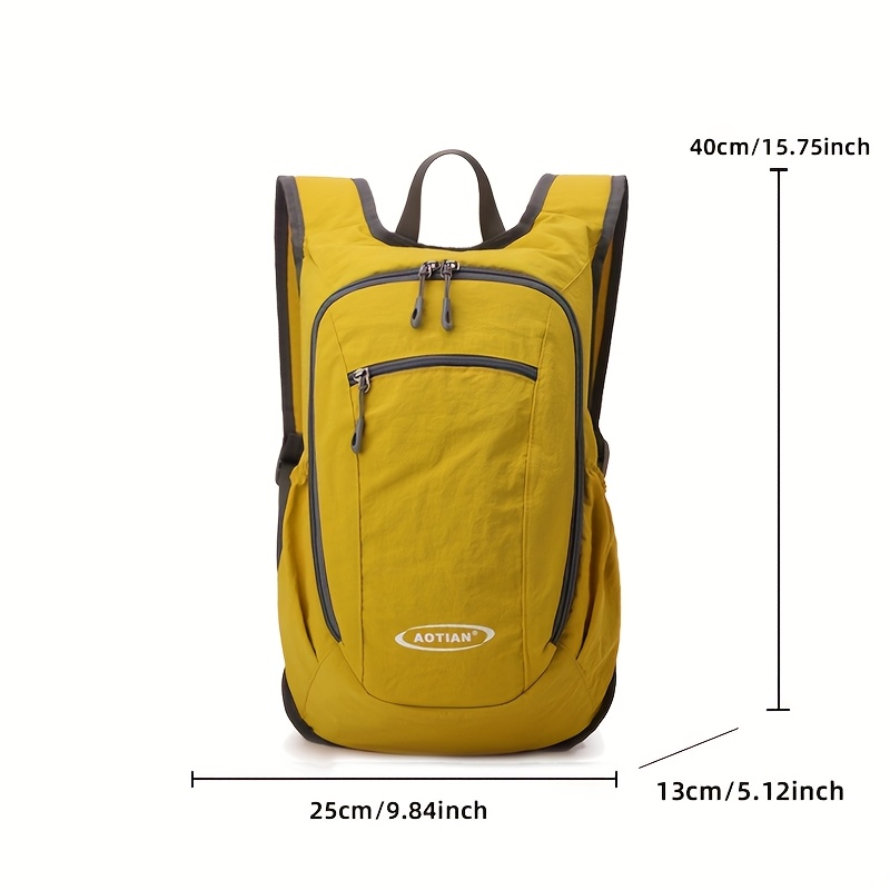 TEMU Trendy And Practical Outdoor Travel Bags, Lightweight And Collapsible Backpacks, Unisex Athletic Backpacks, Spacious Single-shoulder Crossbody