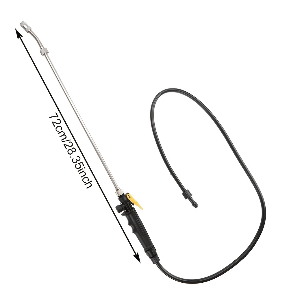 E-shop Retractabler Edelstahl-Pumpensprüher mit verstellbarer Düse, geeignet für Rasenpflege, Gartenarbeit, Landwirtschaft – ohne , Gartensprüher,