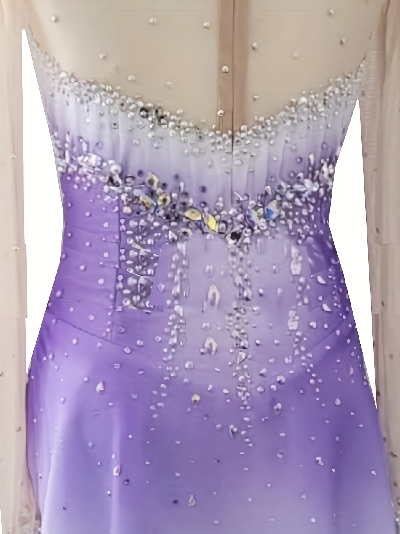 2025 new purple figure skating dress corset - Temu Italy