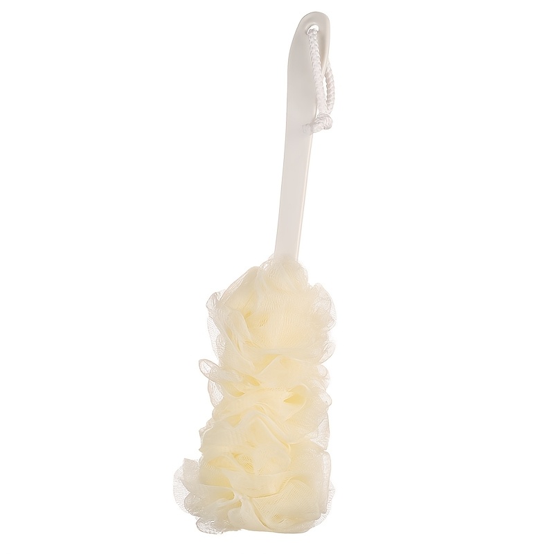 extra large long handle bath brush soft mesh shower scrubber for deep clean exfoliation ideal for men women Product details 2