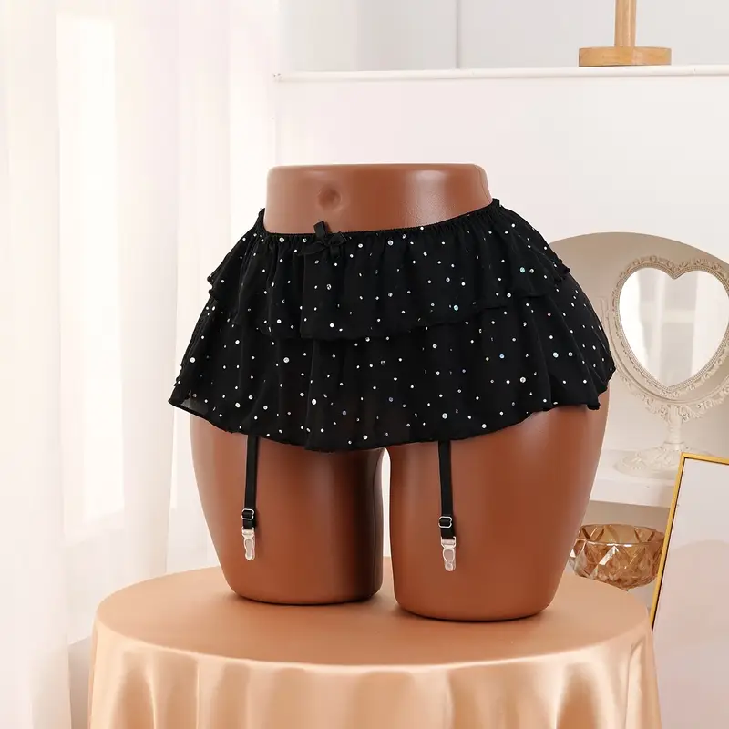 sensual shiny double layer garter belt women's lingerie - Temu Cyprus sensual shiny double layer garter belt women's lingerie - Temu Cyprus