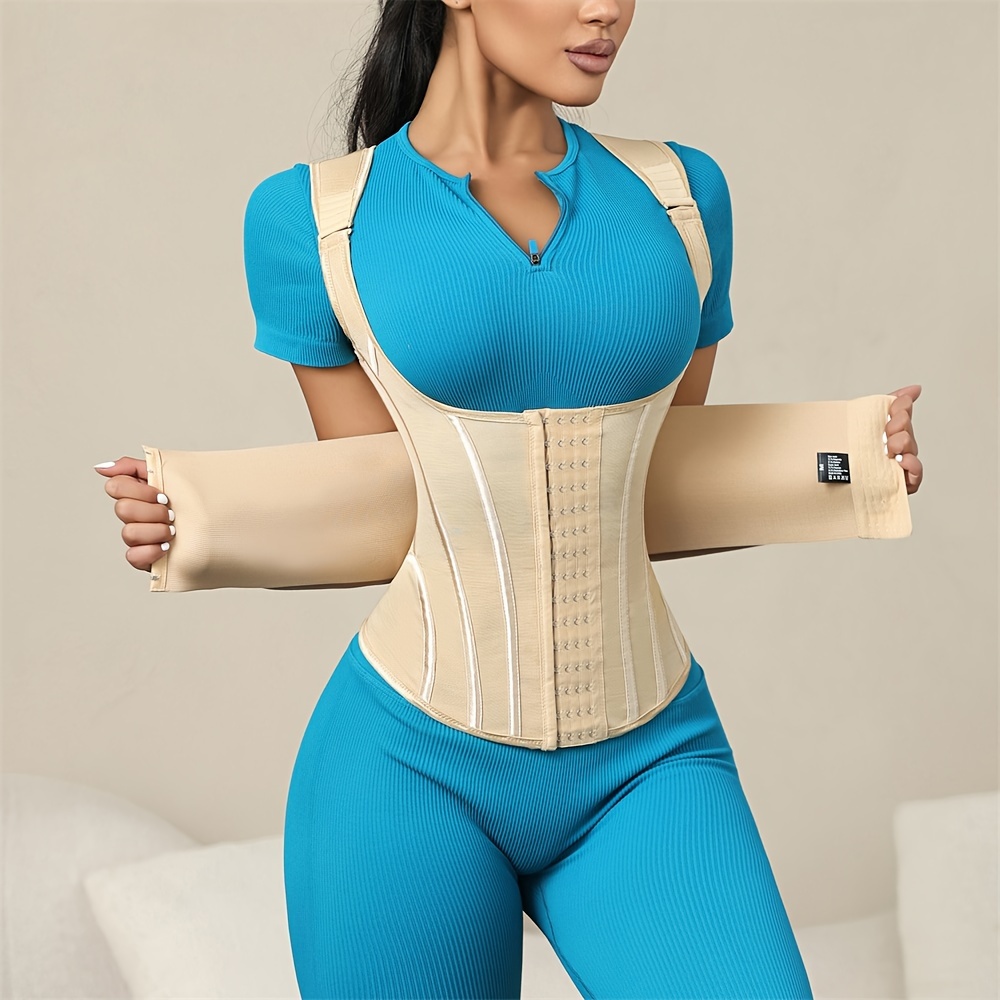 faja deportiva ajustable para mujer, moldeadora de cintura, soporte lumbar,   cinturón, control de abdomen