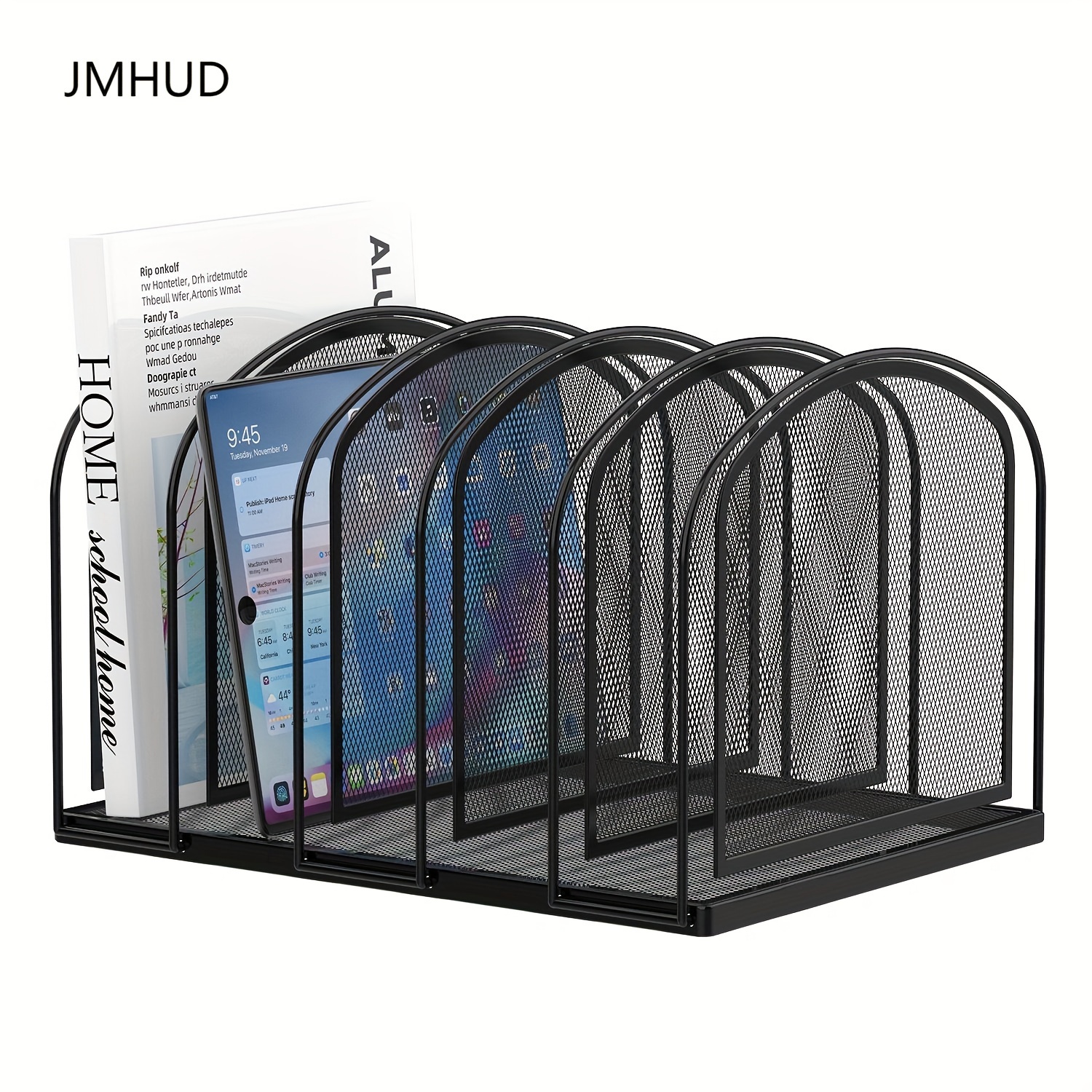 

Jmhud Multifunctional Vertical Desktop File Holder, 5/ 9 Layers Optional, Essential For Office