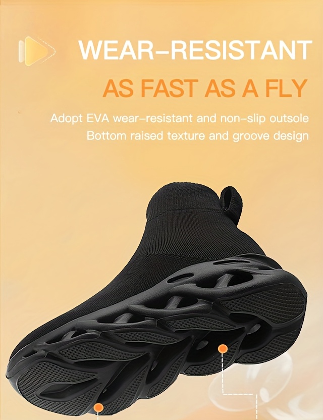 ' & ' High-Top Outdoor Sneakers with Sole Cushioning, Slip-On Knit Boots for, & Play - All-Terrain Traction, Comfortable Durable Footwear for Big Kids ()