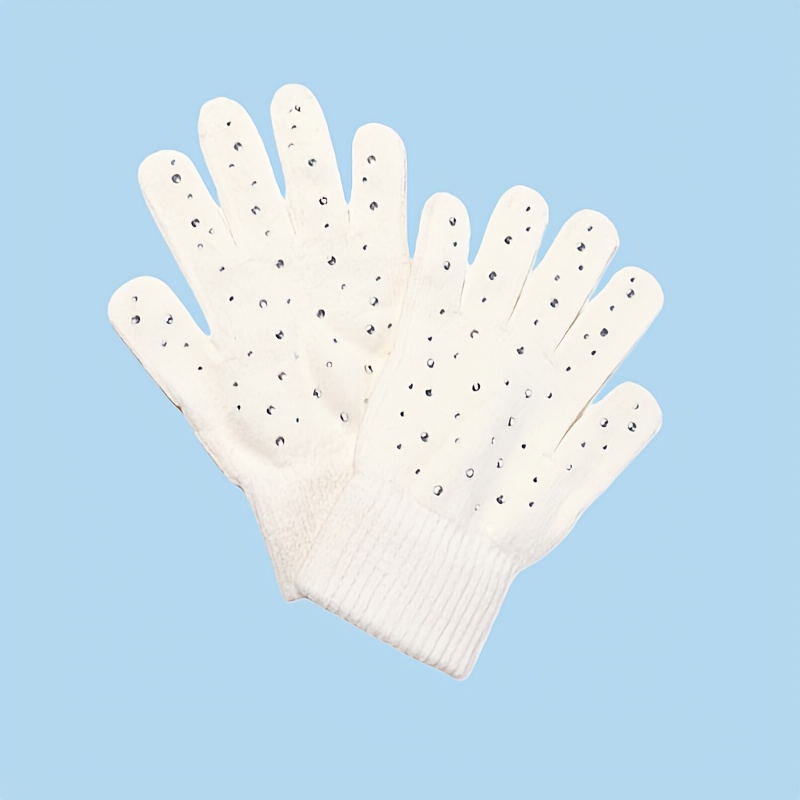 Finger Gloves Outdoor Gloves Autumn Winter Cold-proof Gloves Ice Skating Anti-slip Thickened Warm Unisex Cold-proof Gloves