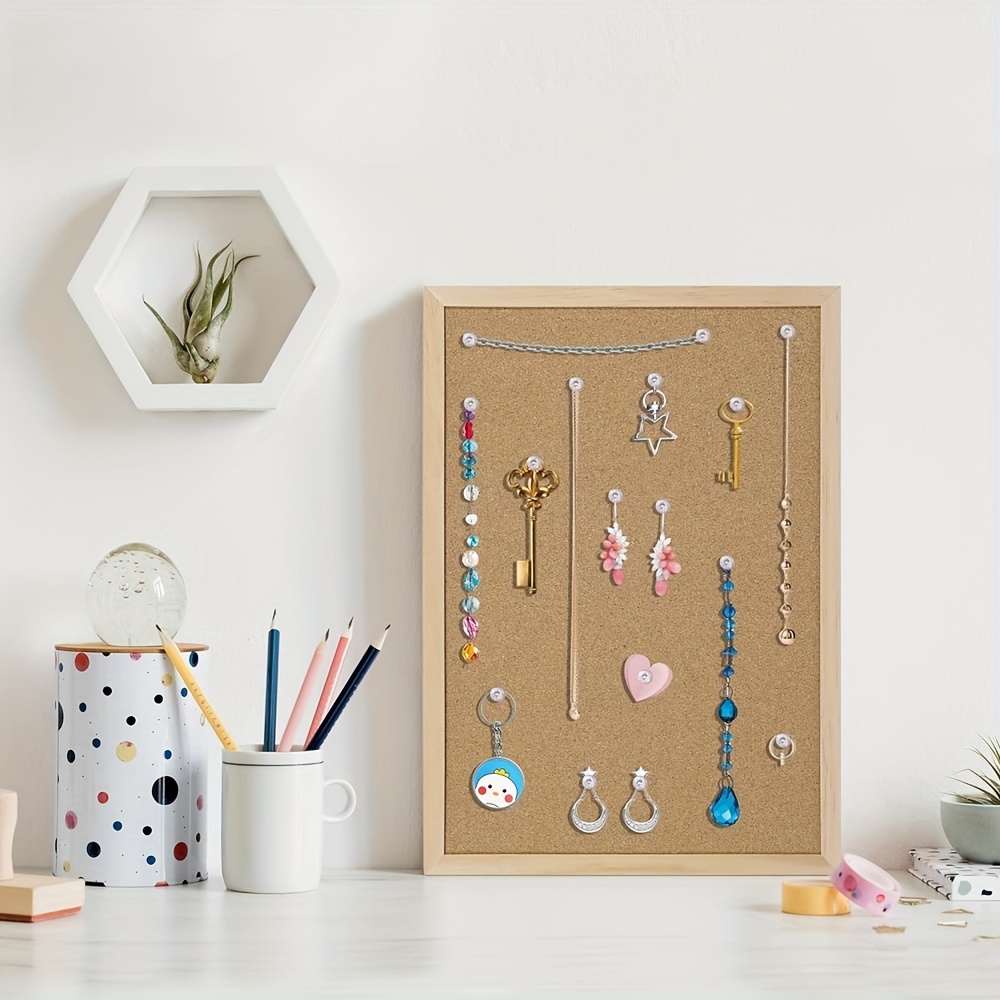 bulletin board wood frame rustic home office Temu Canada